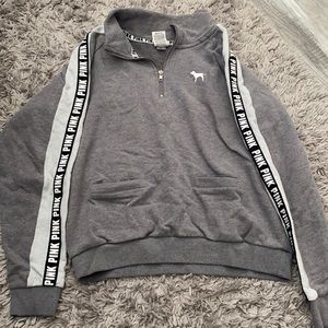 PINK quarter zip